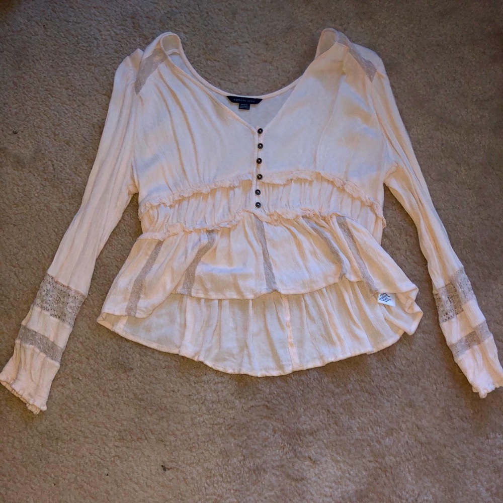 American Eagle Pink Blouse